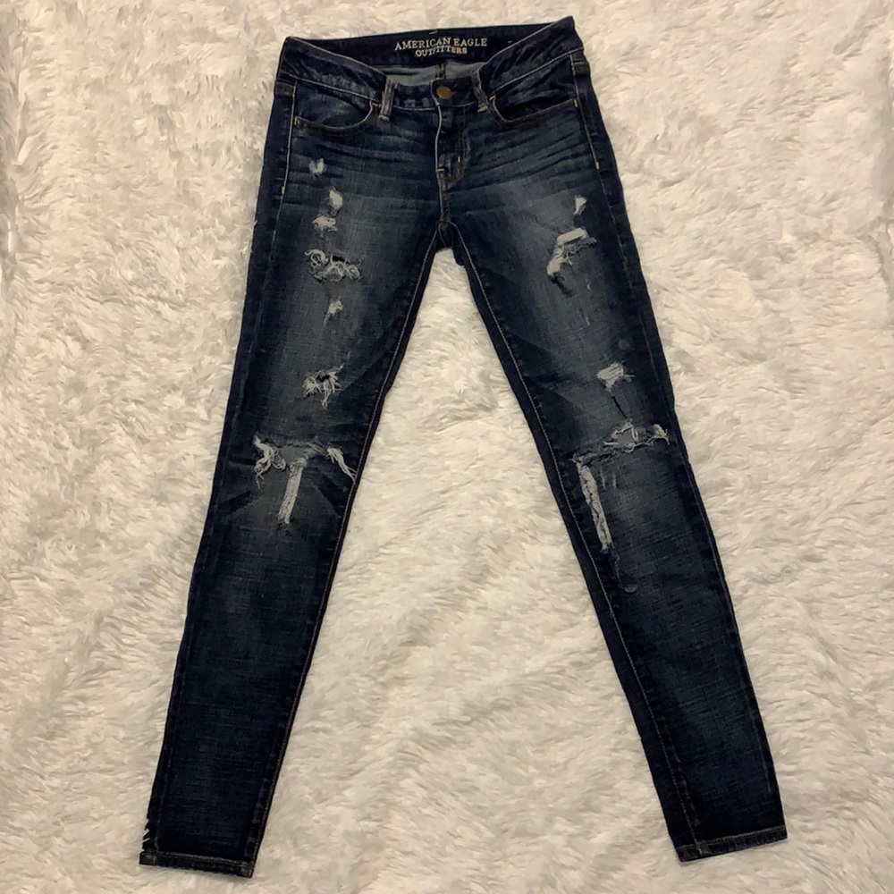 Size 4 Regular American Eagle Outfitters Jegging Super Stretch